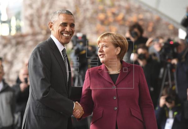 Comienza en Berlín la última cita de Obama con sus aliados europeos